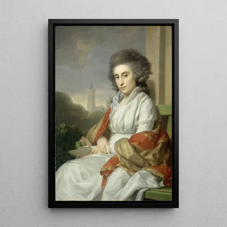 Johann Friedrich August Tischbein - Portrait of Cornelia Rijdenius Wife of Johannes Lublink II.webp