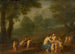 Venere e Adone scena d'amore - Johann Friedrich Gerhard — vista dell’opera