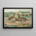 Anser albifrons - Johann Friedrich Naumann — quadro incorniciato alla parete