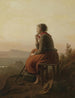 Auf der Höhe Au-dessus des collines et au loin - Johann Georg Meyer von Bremen — vista dell’opera