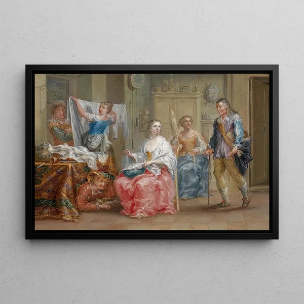 Johann Georg Platzer - Das gestrte Liebespaar.webp