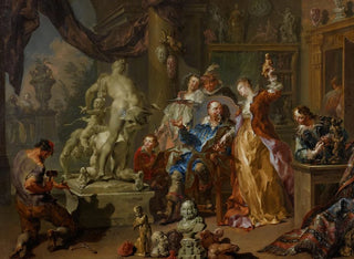 Johann Georg Platzer - The sculptors studio.webp