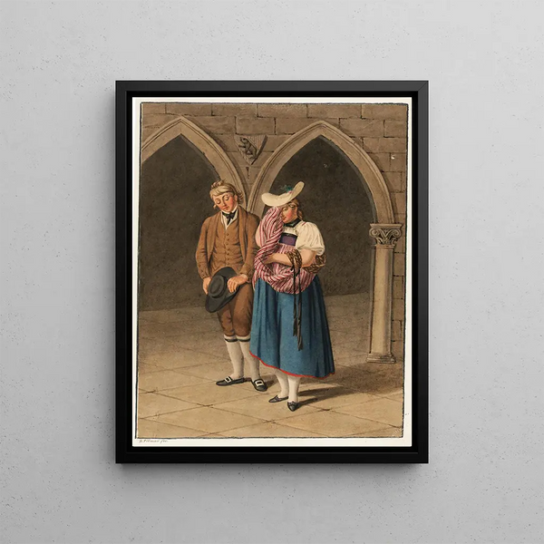 Johann Georg Volmar - Les Amants Rustiques.webp