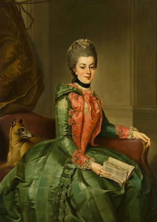 Johann Georg Ziesenis - Portrait of Princess Frederika Sophia Wilhelmina.webp