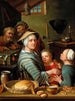 Un intérieur de cuisine avec des personnages - Johann Gerlach Lambert — vista dell’opera