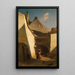 Ferme hongroise - Johann Gualbert Raffalt — gerahmtes Bild an der Wand