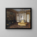 Interno - Johann Hamza — quadro incorniciato alla parete