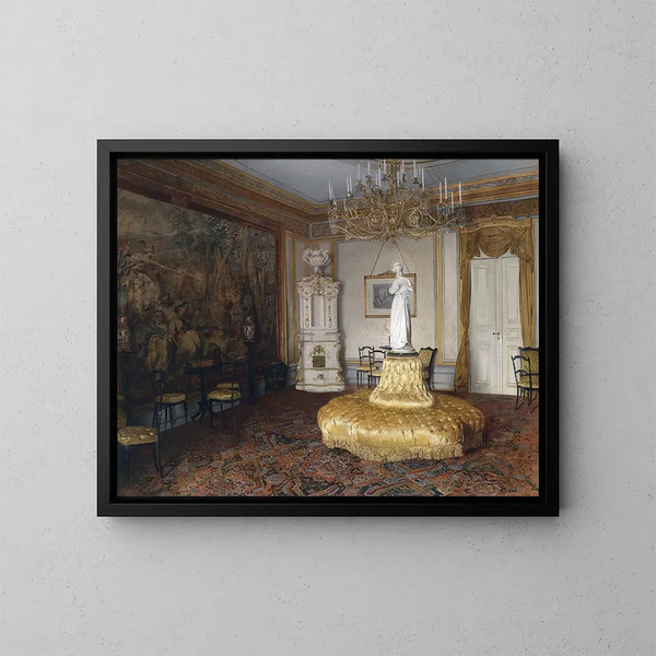 Interno - Johann Hamza — quadro incorniciato alla parete