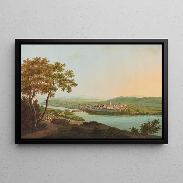 Johann Heinrich Bleuler - Ansicht von Aarau.webp
