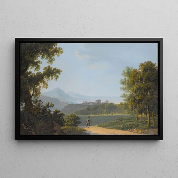 Johann Heinrich Bleuler - View Of St Vito Schaffhausen.webp
