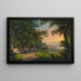Vue près de Thoune vers la Jungfrau - Johann Heinrich Bleuler le Jeune — gerahmtes Bild an der Wand