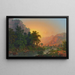 in the Oberhasli Valley, Canton of Bern - Johann Heinrich Bleuler the Younger — framed artwork on a wall