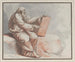 eines sitzenden Propheten auf einem Felsen - Johann Heinrich Lips — Ansicht des Kunstwerks