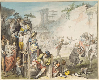 Johann Heinrich Ramberg - Ball Game in Rome.webp