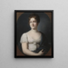 Fredrika Dorothea Vilhelmina - Johann Heinrich Schröder — quadro incorniciato alla parete