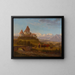 Château de Worb - Johann Jakob Biedermann — gerahmtes Bild an der Wand