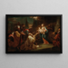 Adorazione dei Re Magi - Johann Josef Karl Henrici — quadro incorniciato alla parete