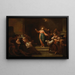 Christus auferstandenes Kind aus den Toten - Johann Josef Karl Henrici — gerahmtes Bild an der Wand