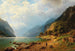 Sturm im Anmarsch auf den Brienzersee - Johann Joseph Jansen — Ansicht des Kunstwerks