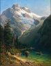 Eine Szene im Salzkammergut - Johann Joseph Jansen — Ansicht des Kunstwerks