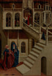 Präsentation der Jungfrau Maria im Tempel Altarplatte von Marienfeld - Johann Koerbecke — Ansicht des Kunstwerks