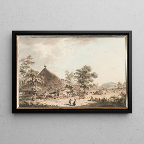 Johann Ludwig Aberli - Bauernhaus im Seeland.webp