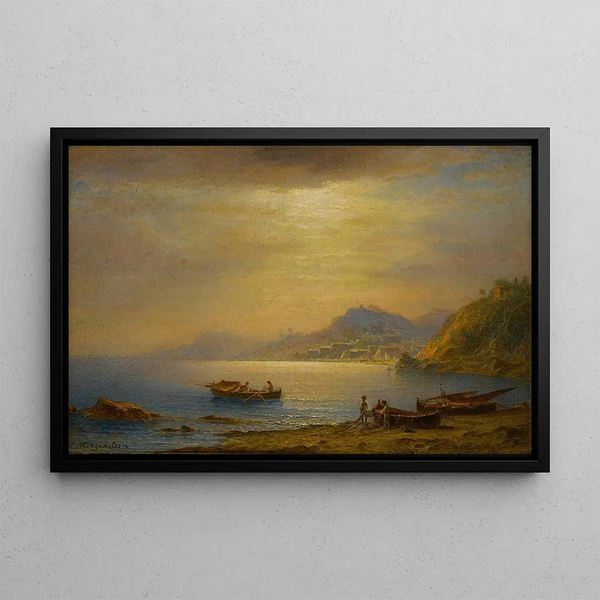Johann Ludwig Ernst Morgenstern - Bay landscape.webp