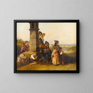 Johann Matthias Ranftl - A Corpus Christi procession.webp