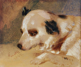 Johann Matthias Ranftl - Hundekopf.webp