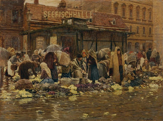 Johann Nepomuk Geller - Marktmotiv auf der Haide.webp