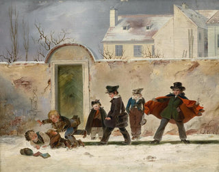 Johann Nepomuk Mayer - Nach der Schule.webp