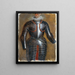 Armure tre quarti - Johann Peter Krafft — quadro incorniciato alla parete