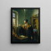 Faust am Ostermorgen - Johann Peter Krafft — gerahmtes Bild an der Wand