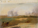 Studie einer Landschaft mit brennenden Bäumen im Hintergrund - Johann Peter Krafft — Ansicht des Kunstwerks