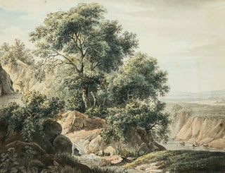 Johann Schilbach - Italian Landscape.webp