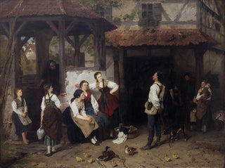 Johann Sperl - Heimkehr des Urlaubers.webp