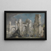 Ruines romaines con attacco - Johann Wilhelm Baur — quadro incorniciato alla parete