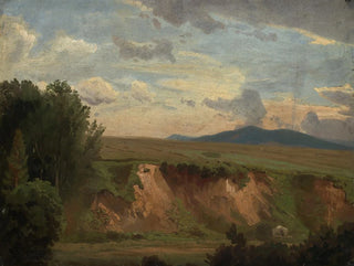 Johann Wilhelm Schirmer - Sdfranzsische Landschaft mit kahler Bschung.webp