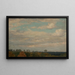 Nuvole sopra la foresta autunnale - Johann Wilhelm Schirmer — quadro incorniciato alla parete