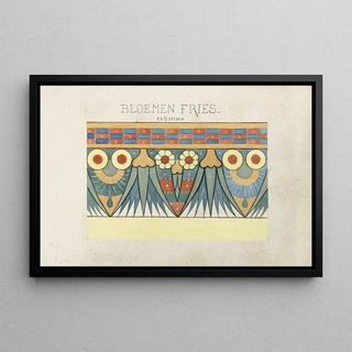Johanna van de Kamer - Egyptisch bloemenfries.webp