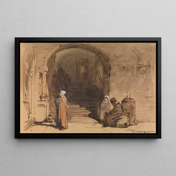 Johannes Bosboom - Oriental Scene.webp