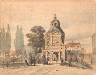 Johannes Bosboom - Wittevrouwenpoort in Utrecht.webp