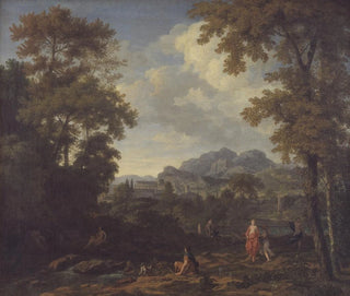 Johannes Glauber - Classical Landscape with Diana and her Nymphs.webp