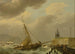 Ship in a Stormy Sea - Johannes Hermanus Koekkoek — artwork view
