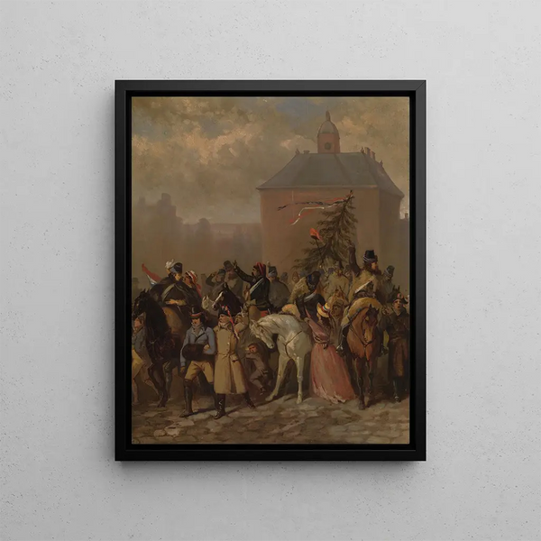 Johannes Hinderikus Egenberger - The arrival of the French Anno 1795.webp