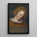 Buste della ragazza del quadro della Madonna del sindaco di Basilea Jacob Meyer zum Hasen - Johannes Lüdin — quadro incorniciato alla parete
