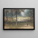 Réunion en plein air - Johannes Pieter van Wisselingh — gerahmtes Bild an der Wand