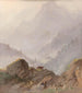 Berglandschaft mit Gämse im Tirol - Johannes Tavenraat — Ansicht des Kunstwerks