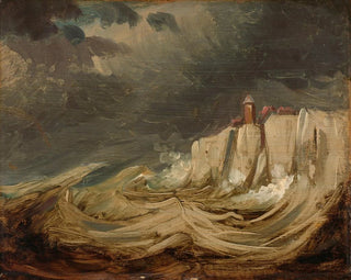 Johannes Tavenraat - Storms on the Coast.webp