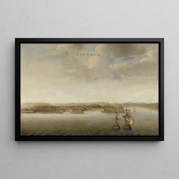 Johannes Vinckboons - View of Cannanore on the Malabar Coast in India.webp
